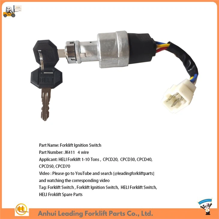 Interruptor de Ignição de Empilhadeira JK411