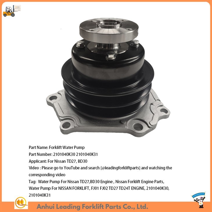 Bomba de água para empilhadeira NISSAN TD27