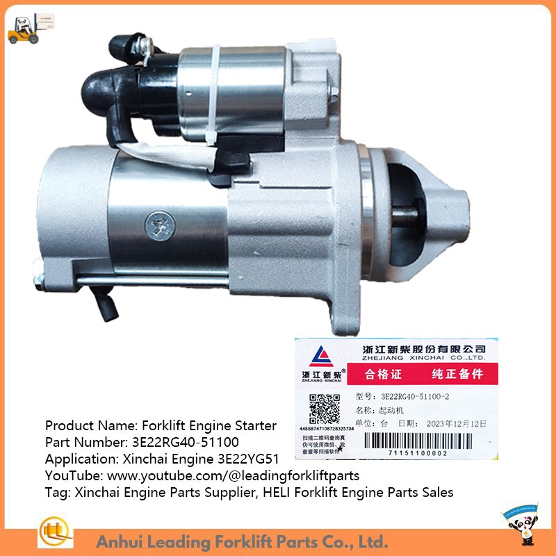 Forklift Engine Starter Forklift Engine Starter