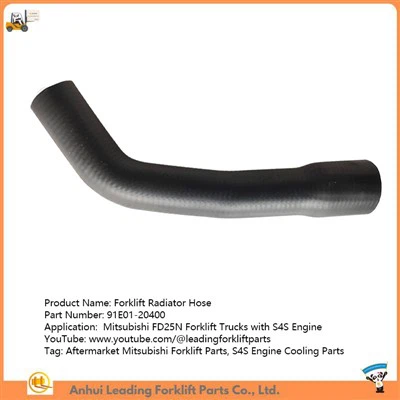 Aftermarket Mitsubishi Forklift Parts|FD25N Mangueira do radiador da empilhadeira|Peças de resfriamento do motor S4S|91e 01-20400