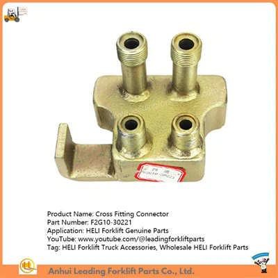 Encaixe cruzado para empilhadeira