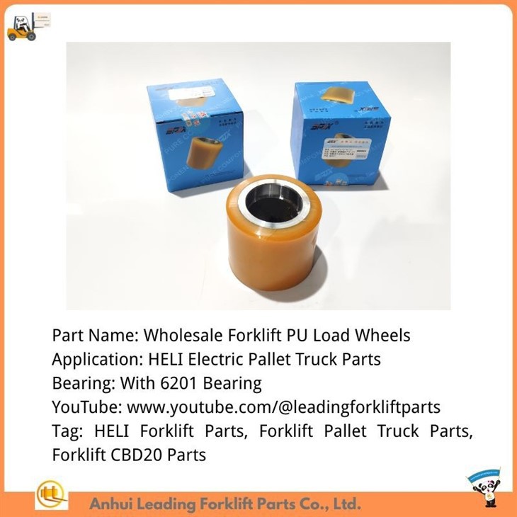 electric pallet truck load wheels